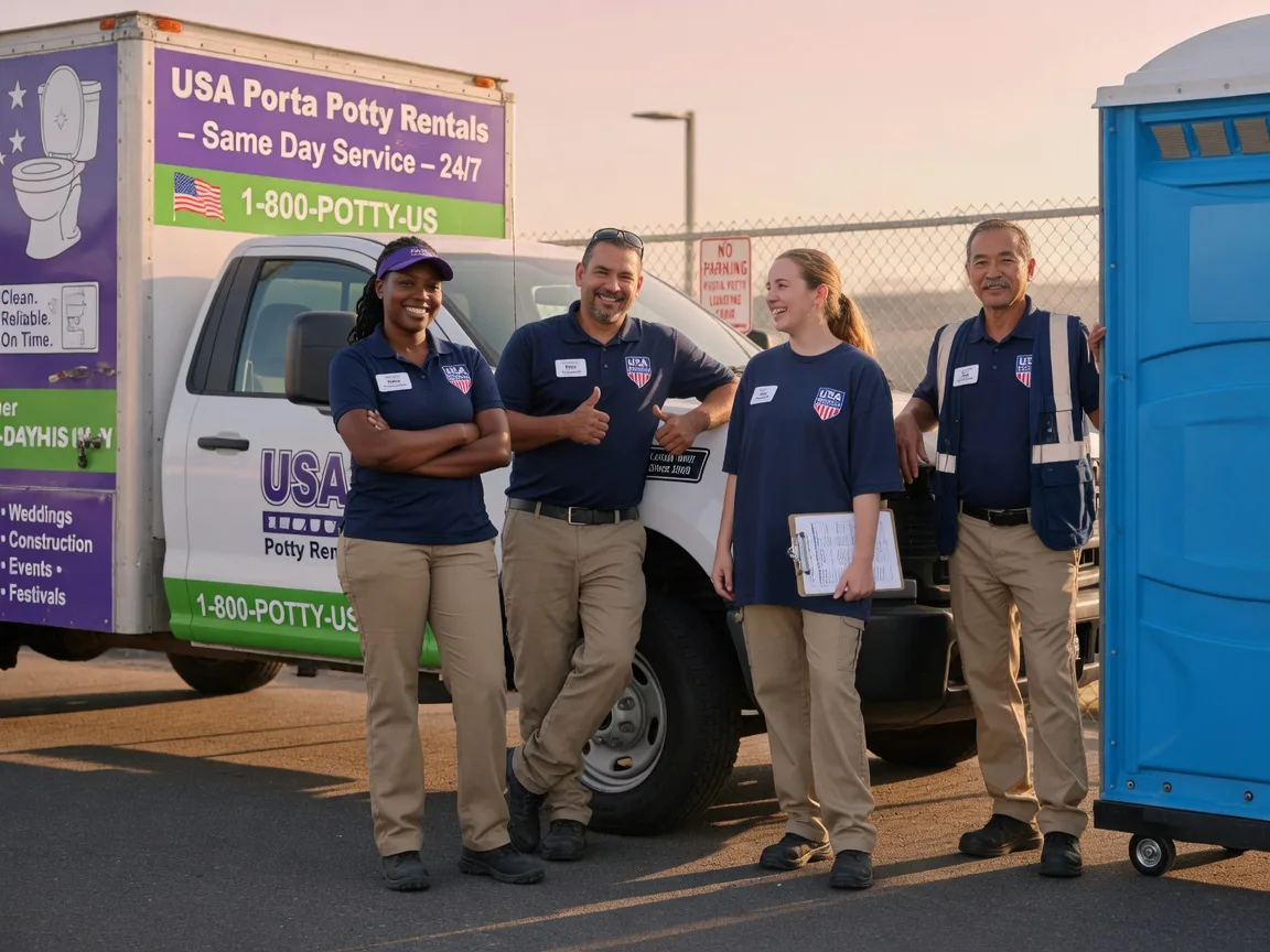 Porta Potty Rental company in Ludlow, IL
